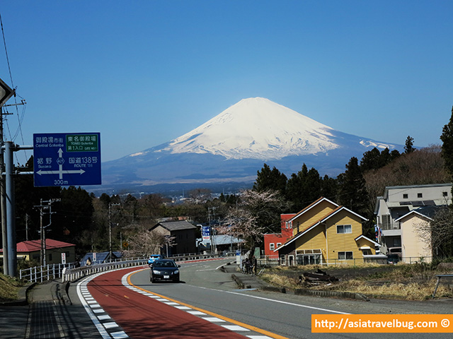 Mount Fuji View Just Outside Heiwa Park in Gotemba | Tokyo Itinerary