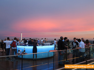 Sunset at Octave Bar, Bangkok Marriott Sukhumvit Soi 57
