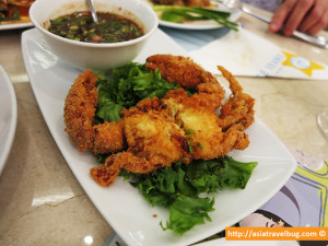 Yummy Soft Shell Crab, Coffee Beans Cafe by Dao, Siam Paragon Mall